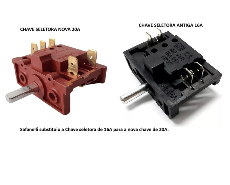 Chave Seletora Original Fornos Safanelli